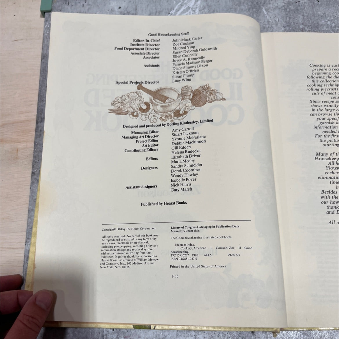 the good housekeeping illustrated cookbook book, by Zoe Coulson, 1980 Hardcover image 3