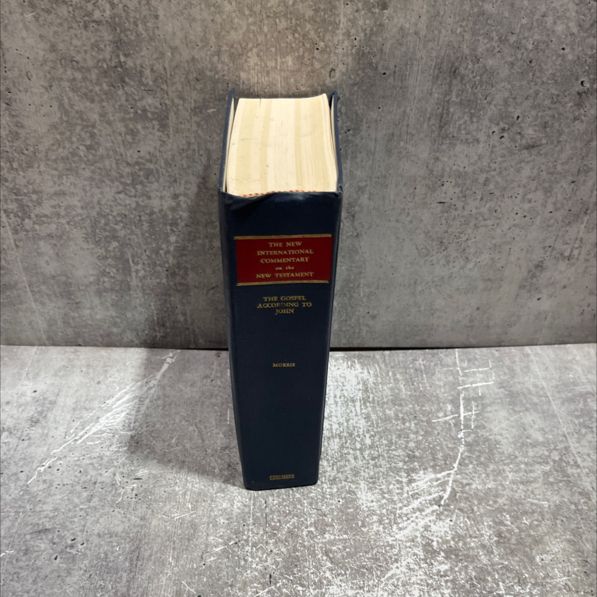 the gospel according to john the english text with introduction, exposition and notes book, by leon morris, 1992 image 4