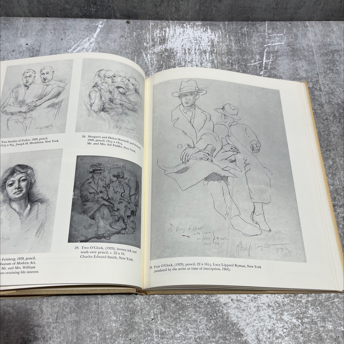 the graphic work of philip evergood book, by lucy r. lippard, 1966 Hardcover image 4