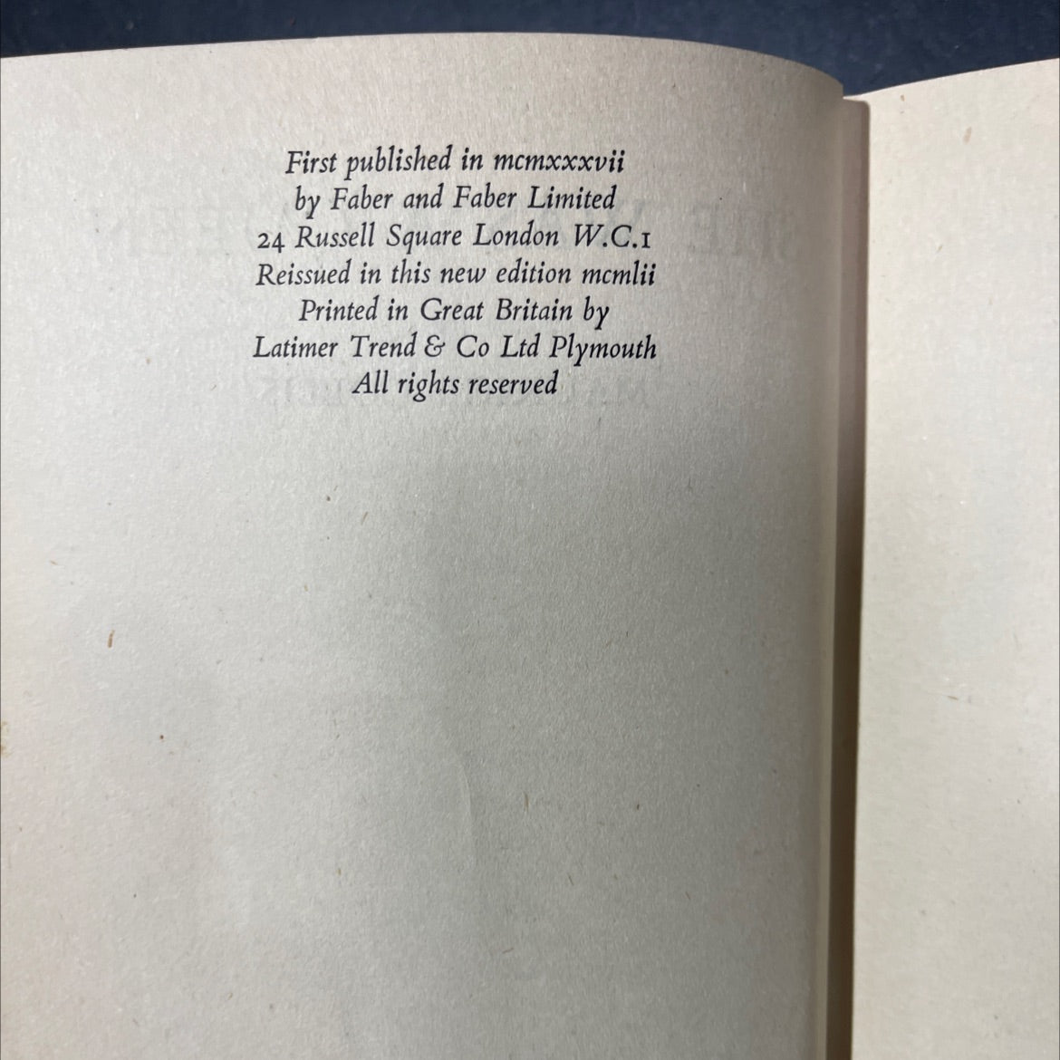 the great image in mud book, by maurice collis, 1952 Hardcover image 3