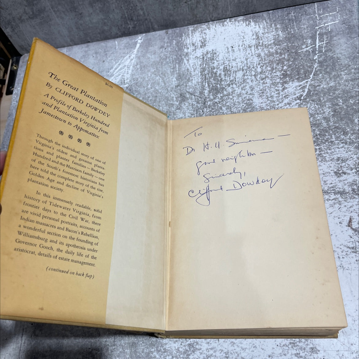SIGNED the great plantation a profile of berkeley hundred and plantation virginia from jamestown to appomattox book, by image 4