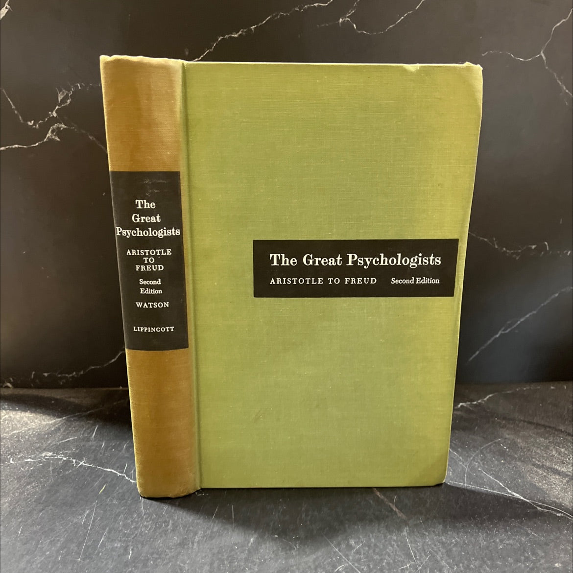 the great psychologists from aristotle to freud book, by robert i. watson, 1968 Hardcover image 1
