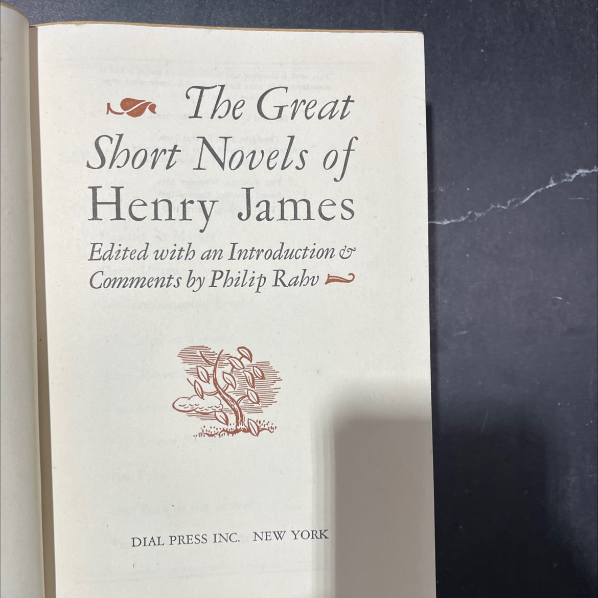 the great short novels of henry james book, by henry james, 1944 Hardcover image 2