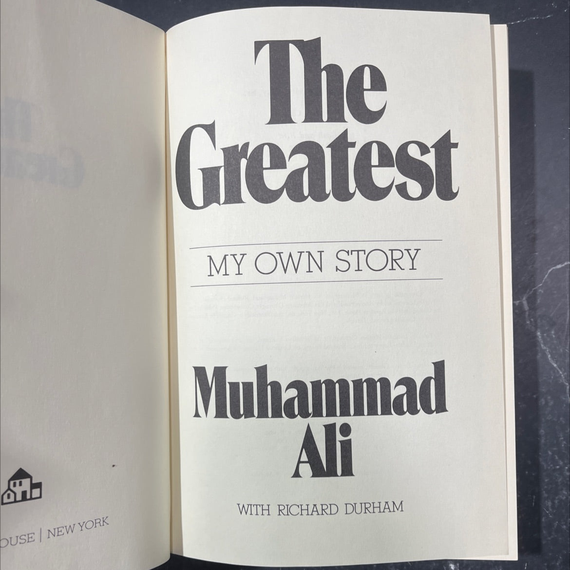 the greatest, my own story book, by Muhammad Ali, 1975 Hardcover image 2