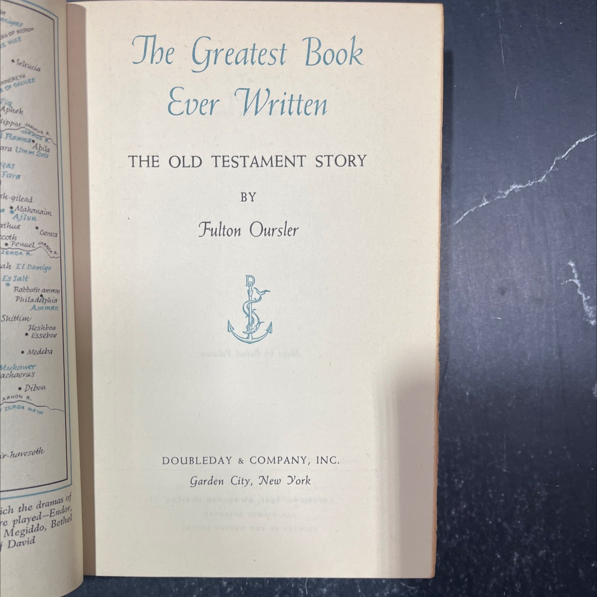 the greatest book ever written book, by Fulton Oursler, 1951 Hardcover image 2