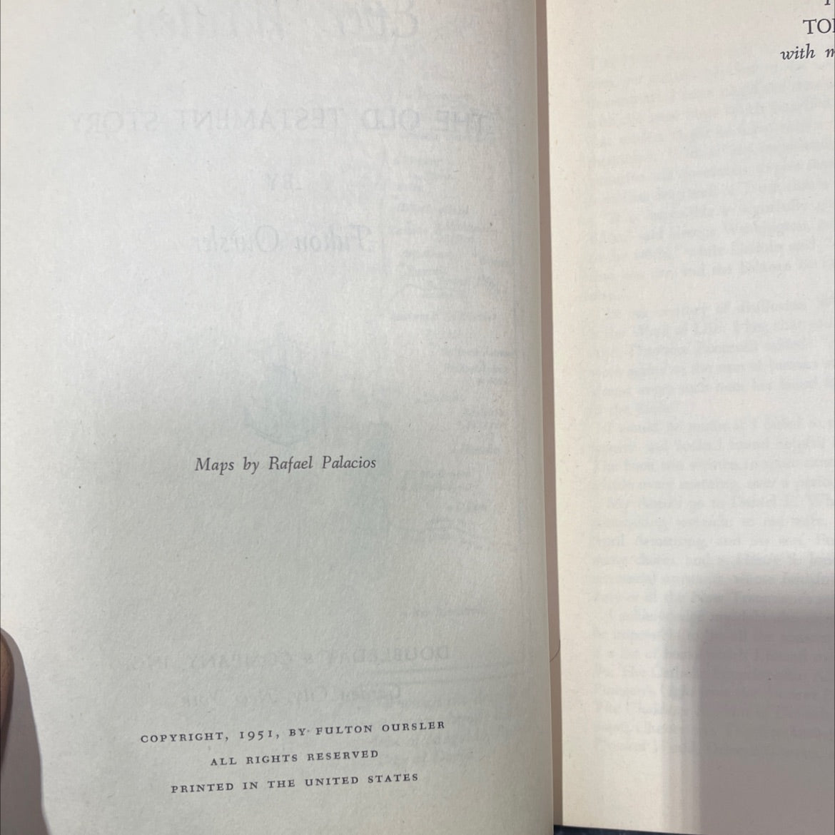 the greatest book ever written book, by Fulton Oursler, 1951 Hardcover image 3