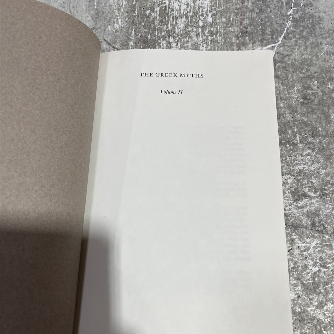the greek myths volume ii book, by unknown, 1970 Hardcover image 2