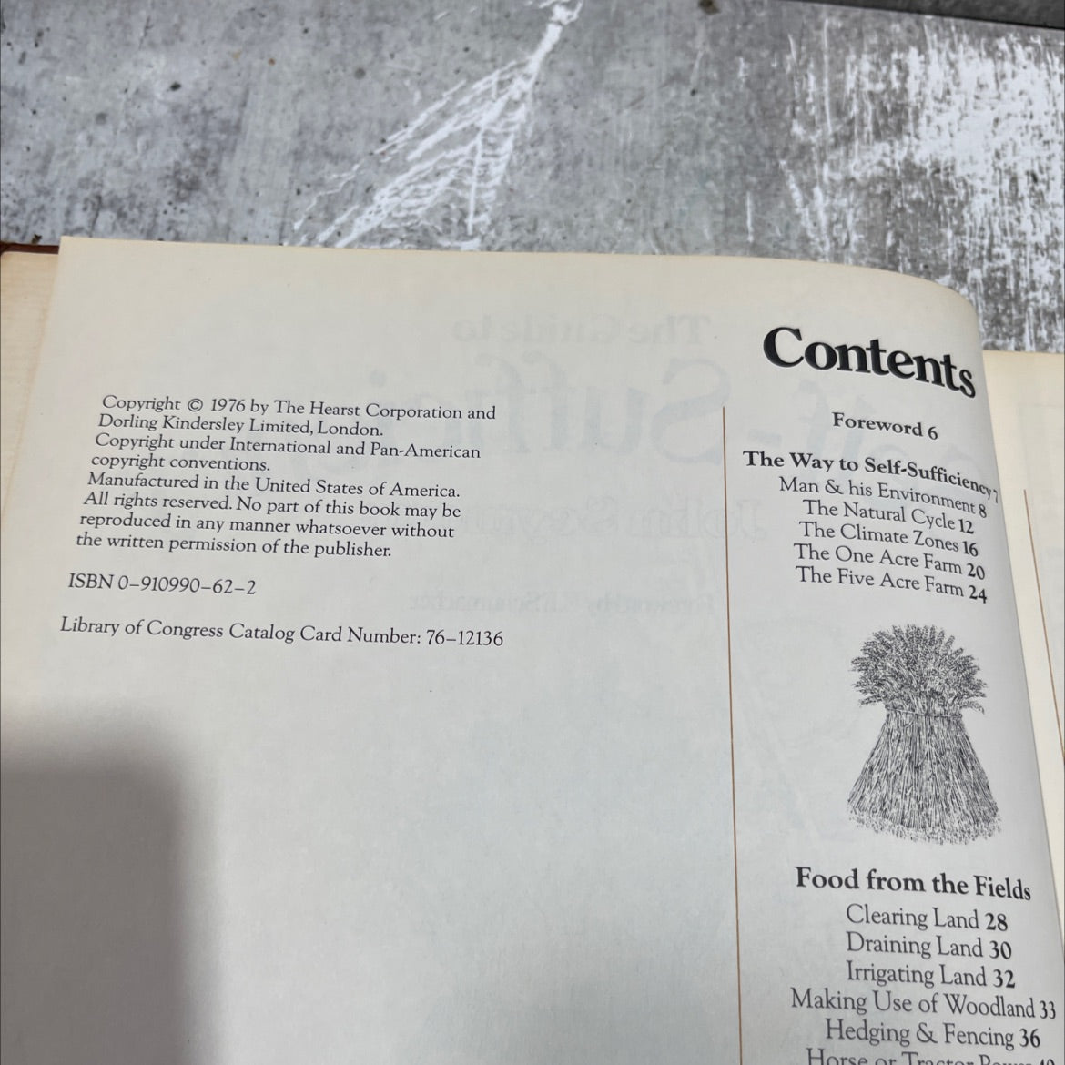 the guide to self-sufficiency book, by john seymour, 1976 Hardcover image 3