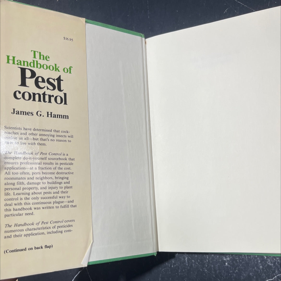 the handbook of pest control book, by james g. hamm, 1982 Hardcover image 4