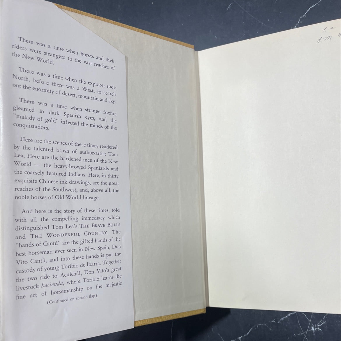 the hands of cantú book, by tom lea, 1964 Hardcover image 4