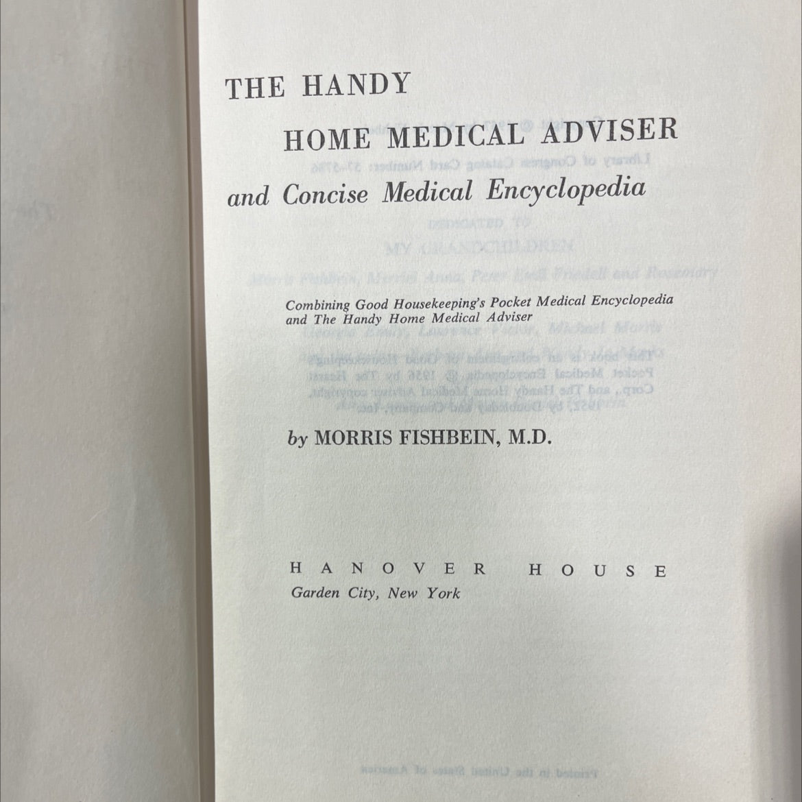 the handy home medical adviser and concise medical encyclopedia combining good housekeeping's pocket medical image 2