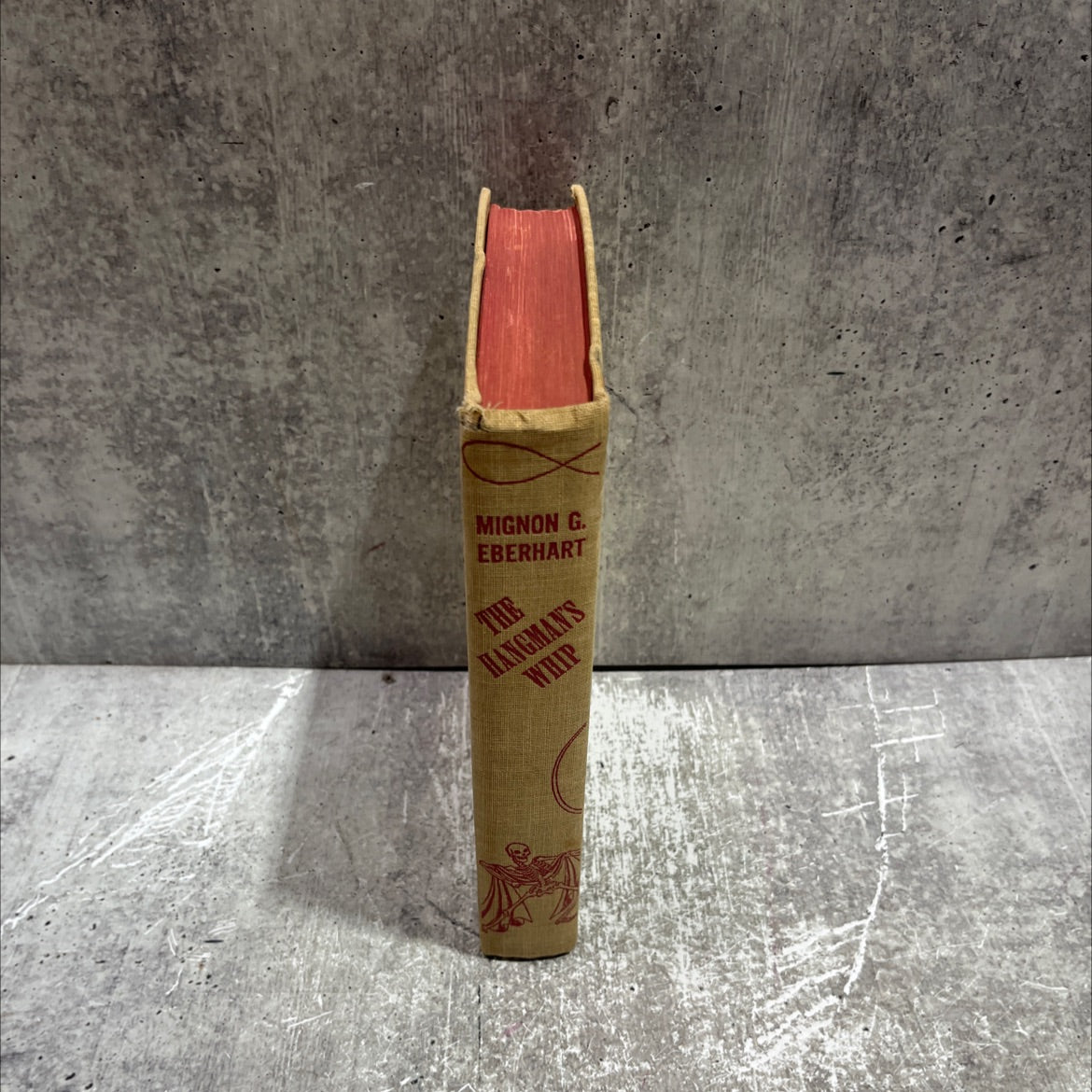 the hangman's whip book, by mignon g. eberhart, 1940 Hardcover image 4
