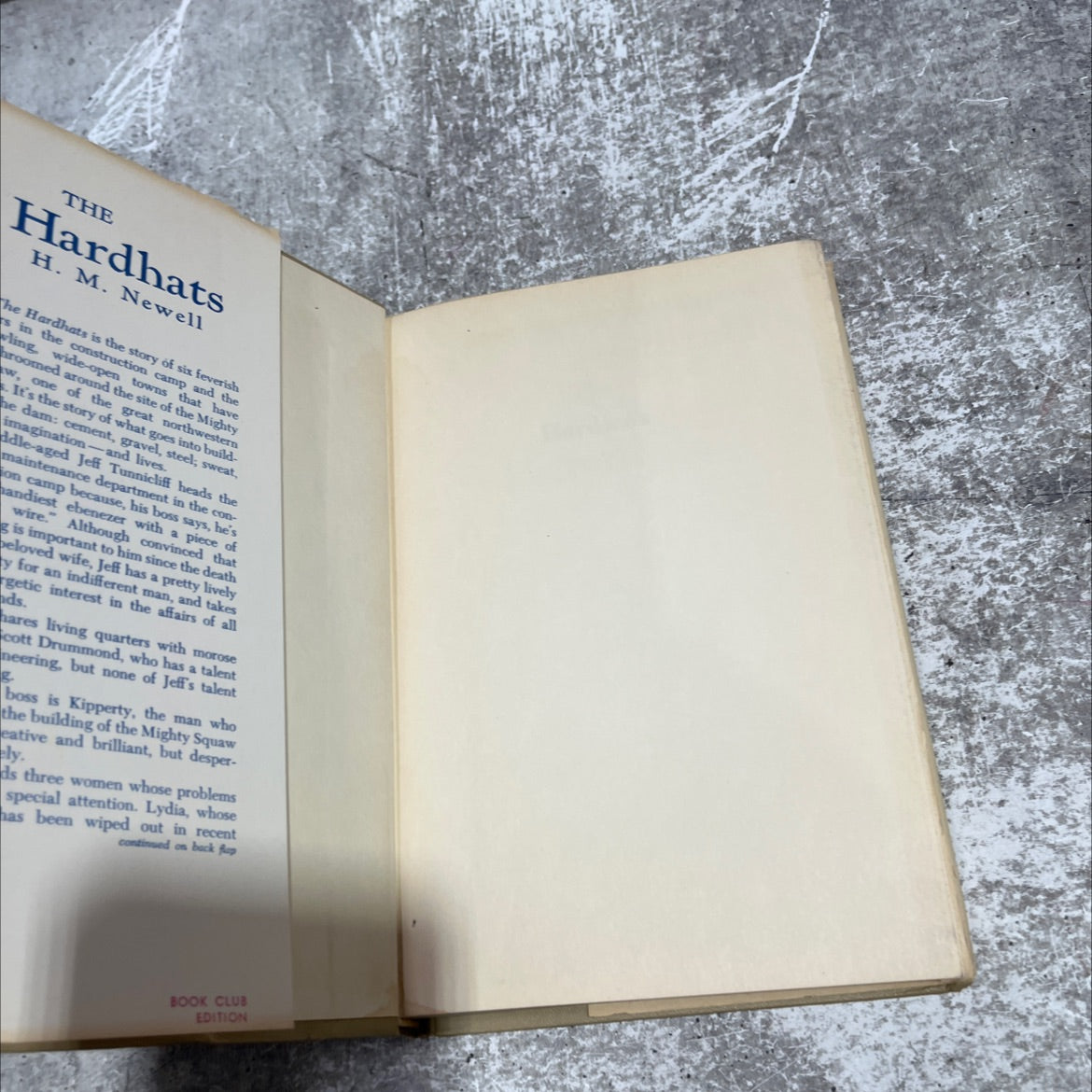 the hardhats book, by h. m. newell, 1955 Hardcover image 4