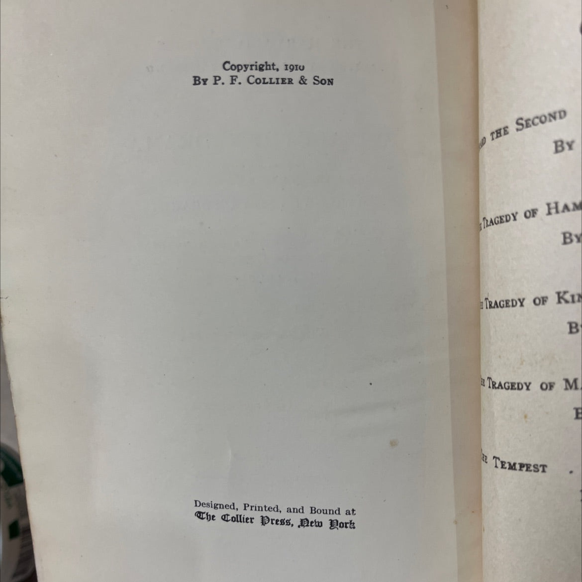 the harvard classics elizabethan drama in two volumes volume i marlowe shakespeare book, by charles w eliot, 1910 image 3