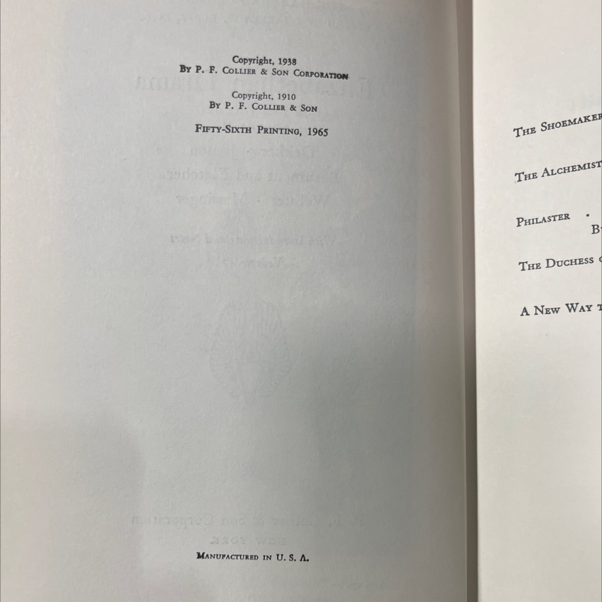 the harvard classics elizabethan drama volume ii book, by unknown, 2001 Hardcover image 3