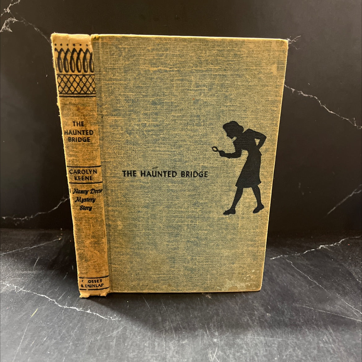 the haunted bridge book, by carolyn keene, 1937 Hardcover image 1