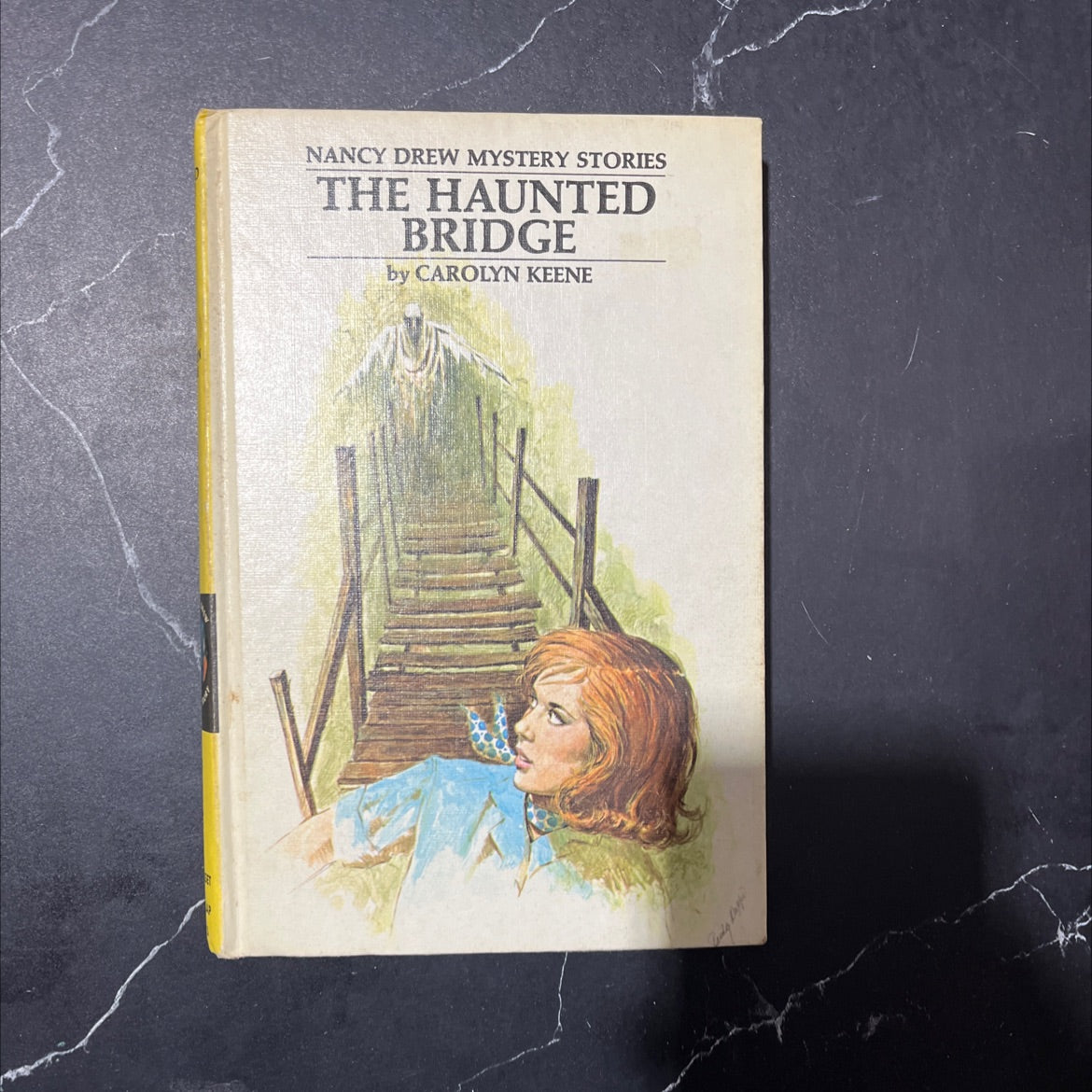 the haunted bridge book, by carolyn keene, 1972 Hardcover image 1