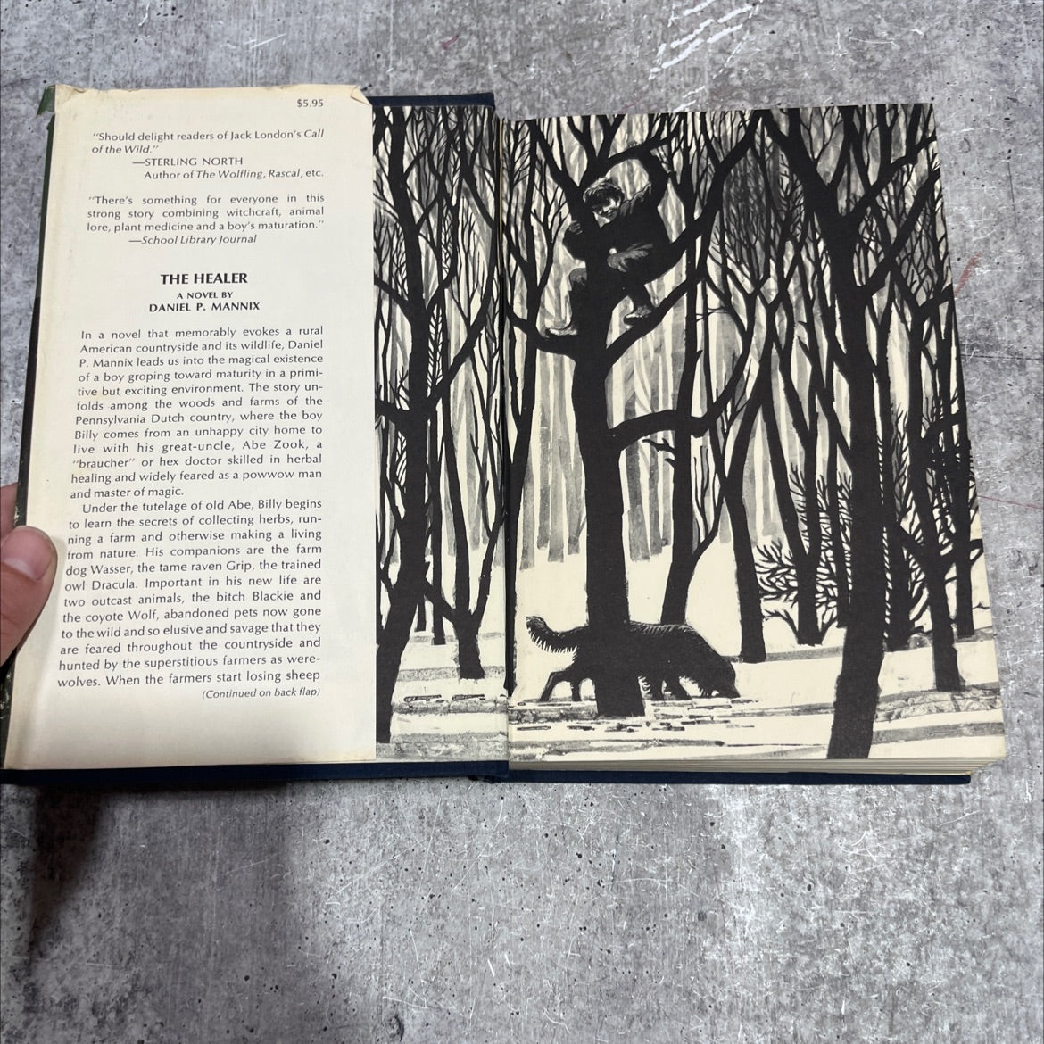 the healer book, by daniel p. mannix, 1971 Hardcover image 4