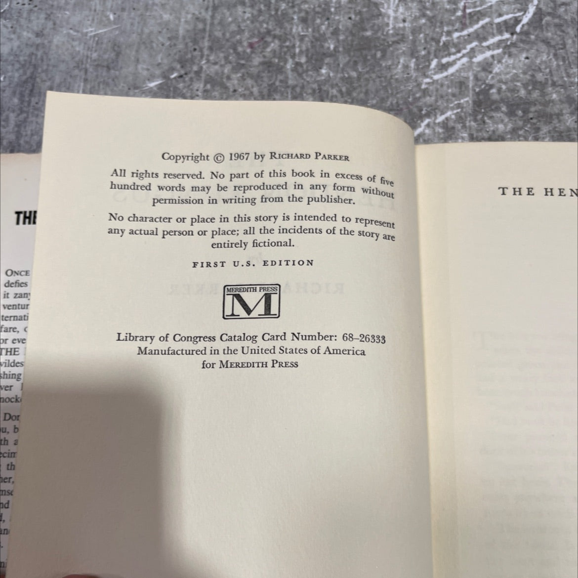 the hendon fungus book, by richard parker, 1967 Hardcover image 3