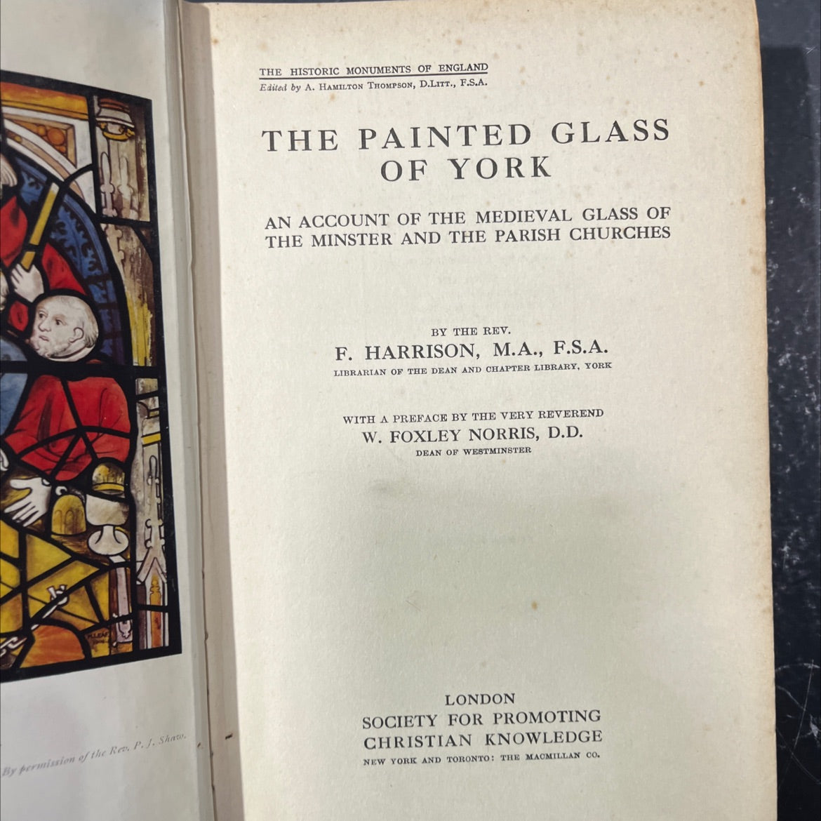 the historic monuments of england book, by a. hamilton thompson, 1927 Hardcover image 2