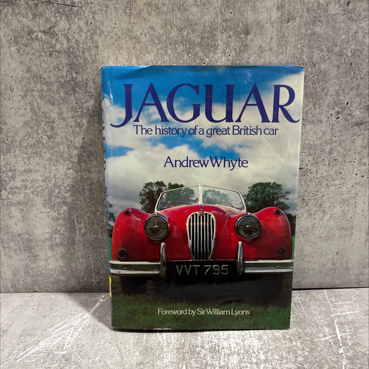 the history of great british car book, by andrew whyte, 1981 Hardcover image 1