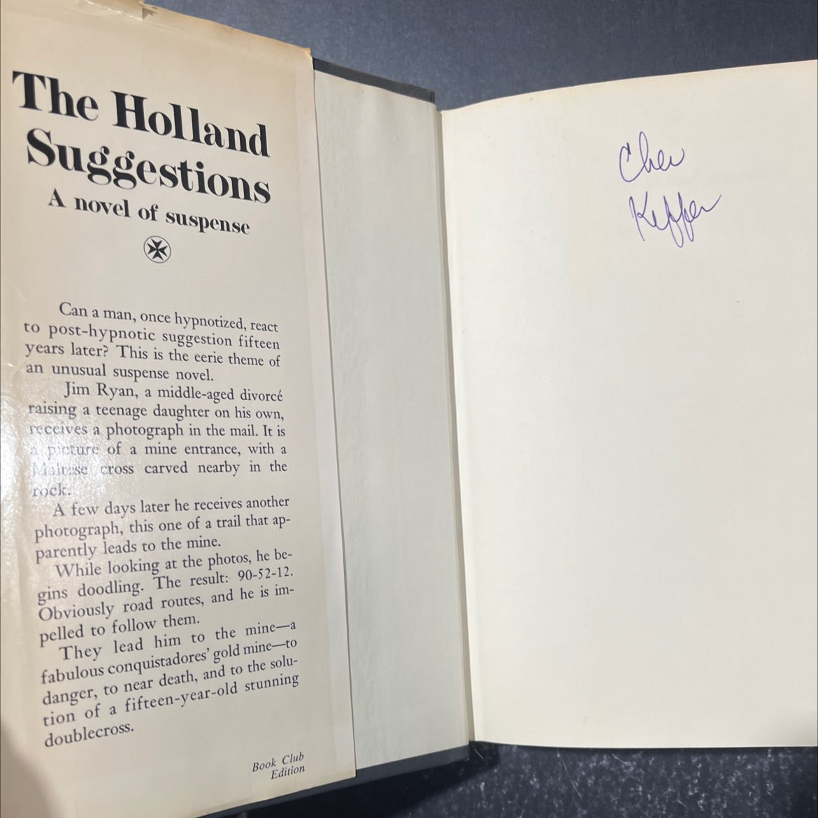 the holland suggestions book, by john dunning, 1975 Hardcover image 4