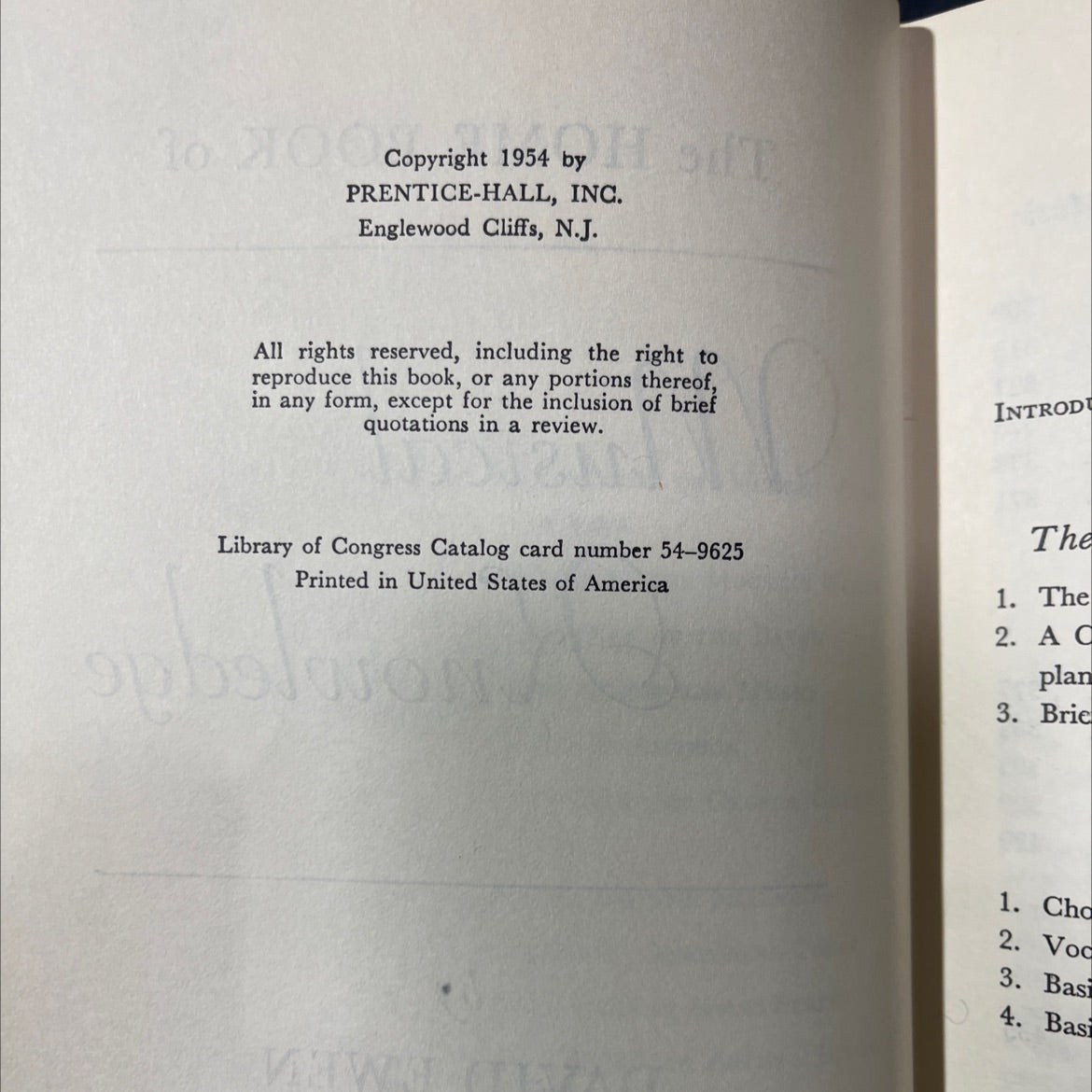 the home book of modern cooking book, by david ewen, 1954 Hardcover image 3