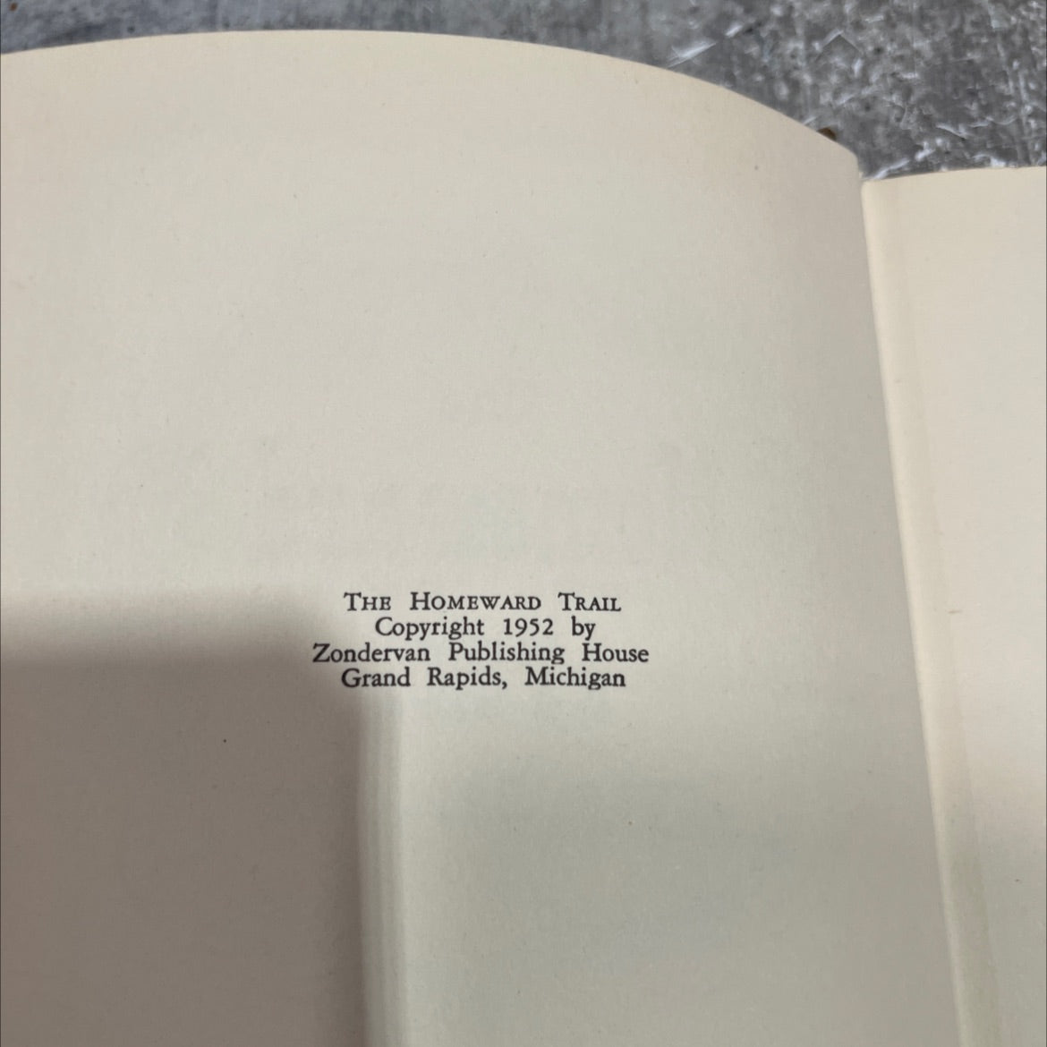 the homeward trail book, by joyce berggren, 1952 Hardcover image 3