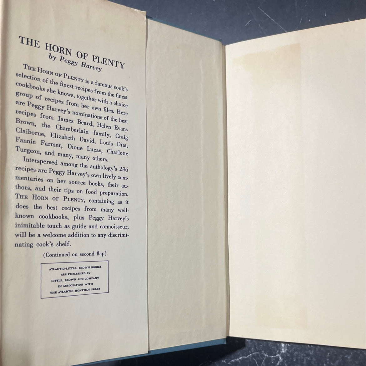 the horn of plenty an anthology of distinguished recipes by a connoisseur of cookery book, by peggy harvey, 1964 image 4