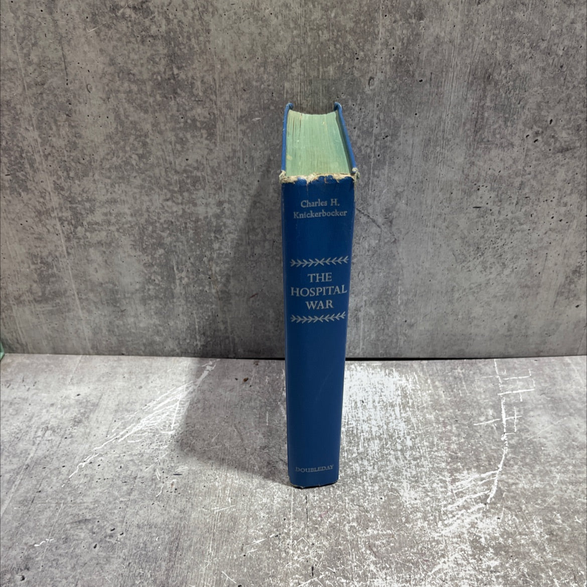 the hospital war book, by charles h. knickerbocker, 1966 Hardcover image 4