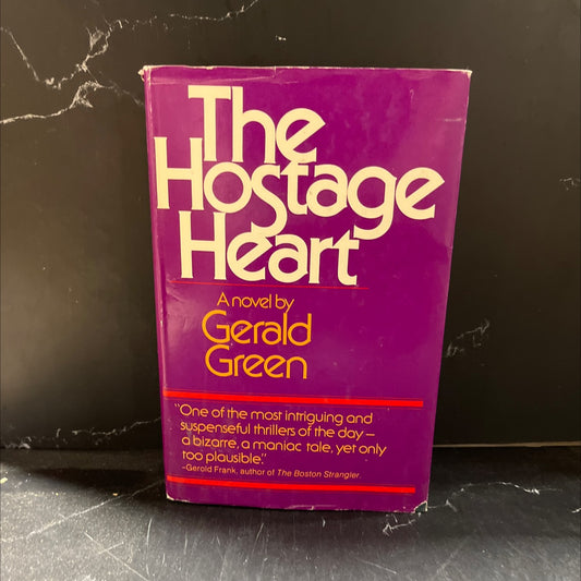 the hostage heart book, by Gerald Green, 1976 Hardcover image 1