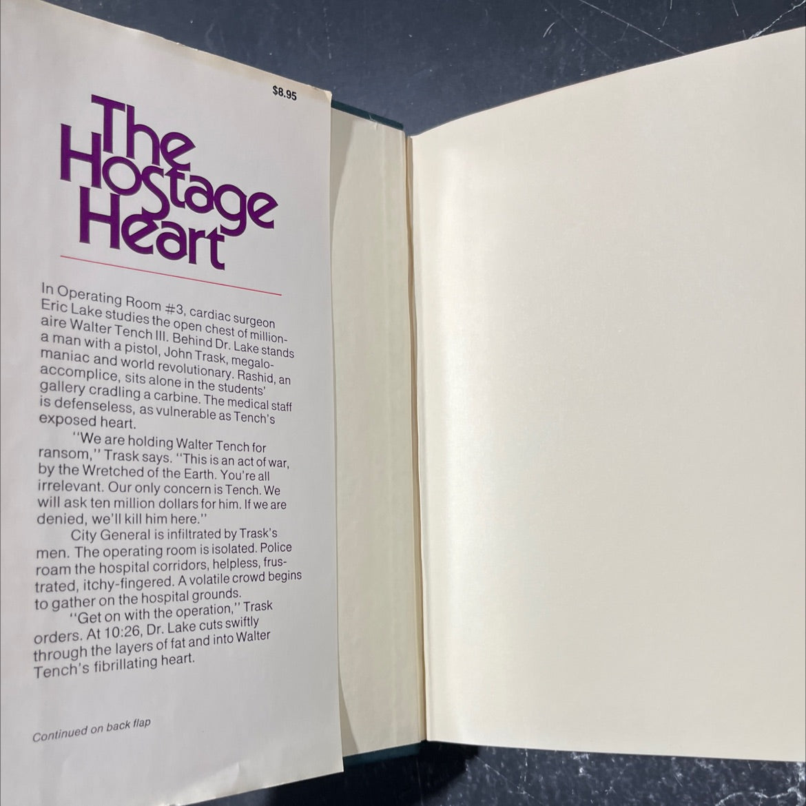 the hostage heart book, by Gerald Green, 1976 Hardcover image 4