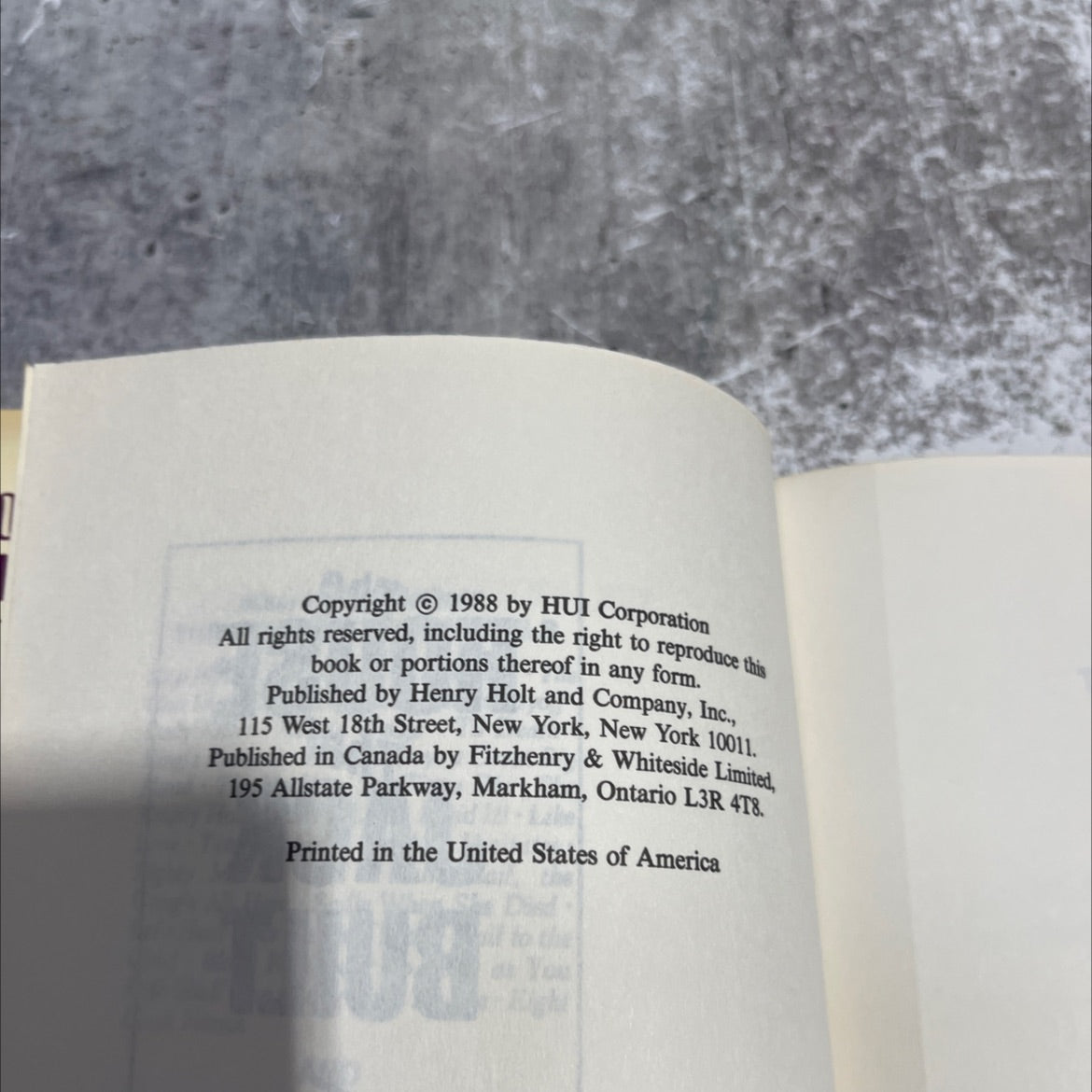 the house that jack built book, by ed mcbain, 1988 Hardcover image 3