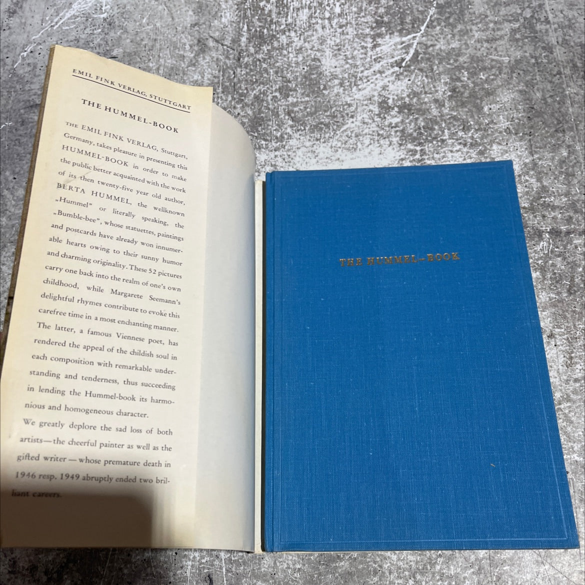 the hummel book book, by berta hummel, 1960 Hardcover image 4
