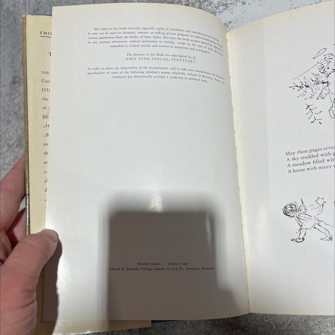 the hummel book book, by berta hummel, 1960 Hardcover image 3