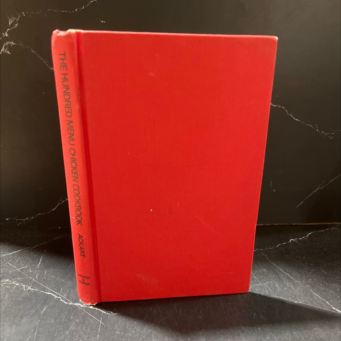 the hundred menu chicken cookbook book, by robert ackart, 1972 Hardcover image 1