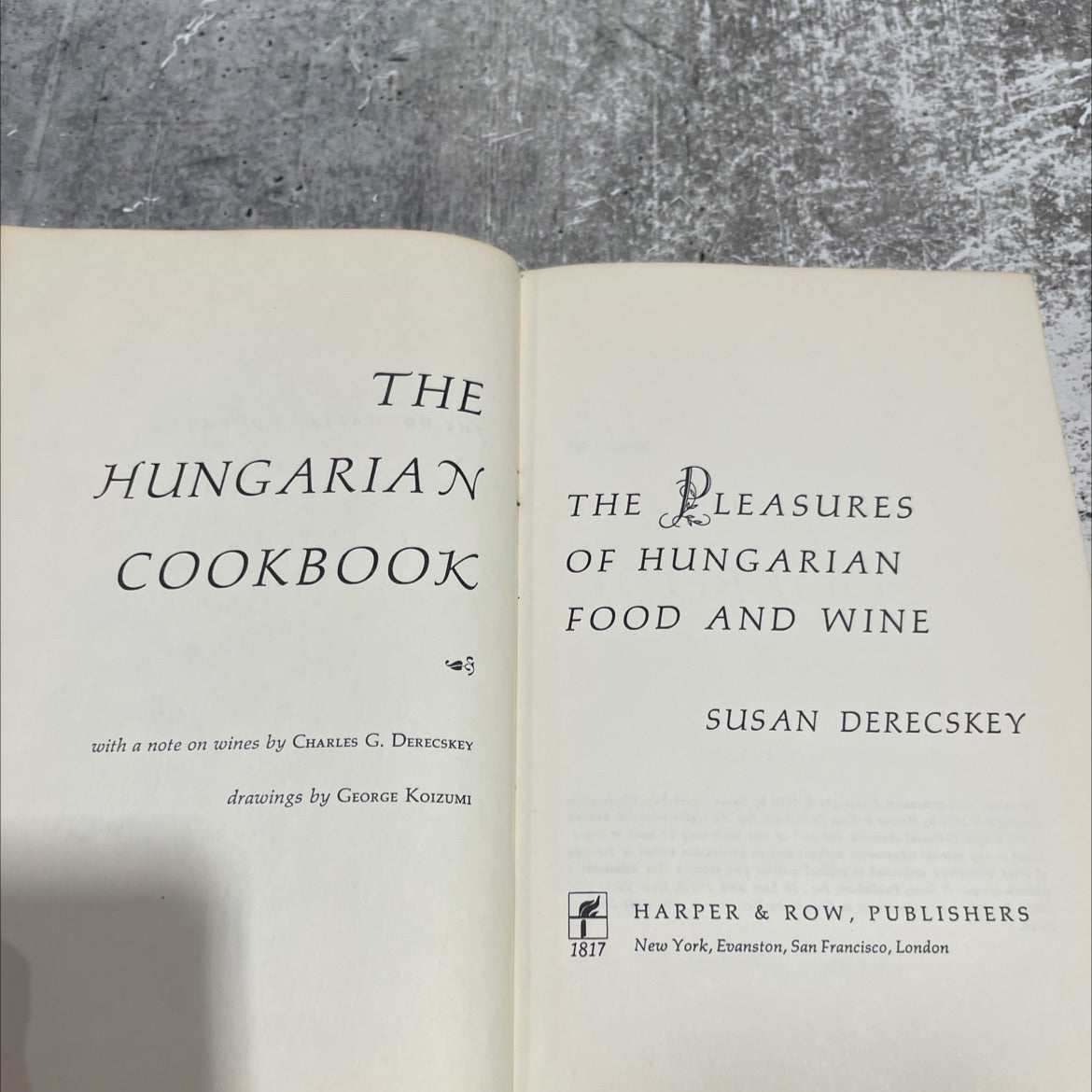 the hungarian cookbook book, by susan derecskey, 1972 Hardcover image 2