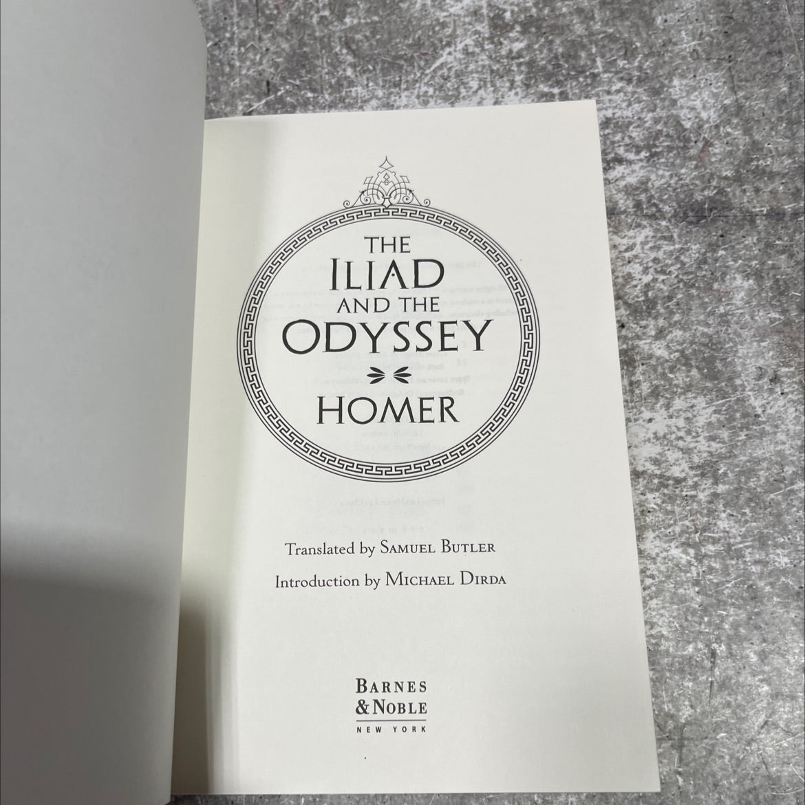 the iliad and the odyssey book, by homer, 2013 Leather image 2