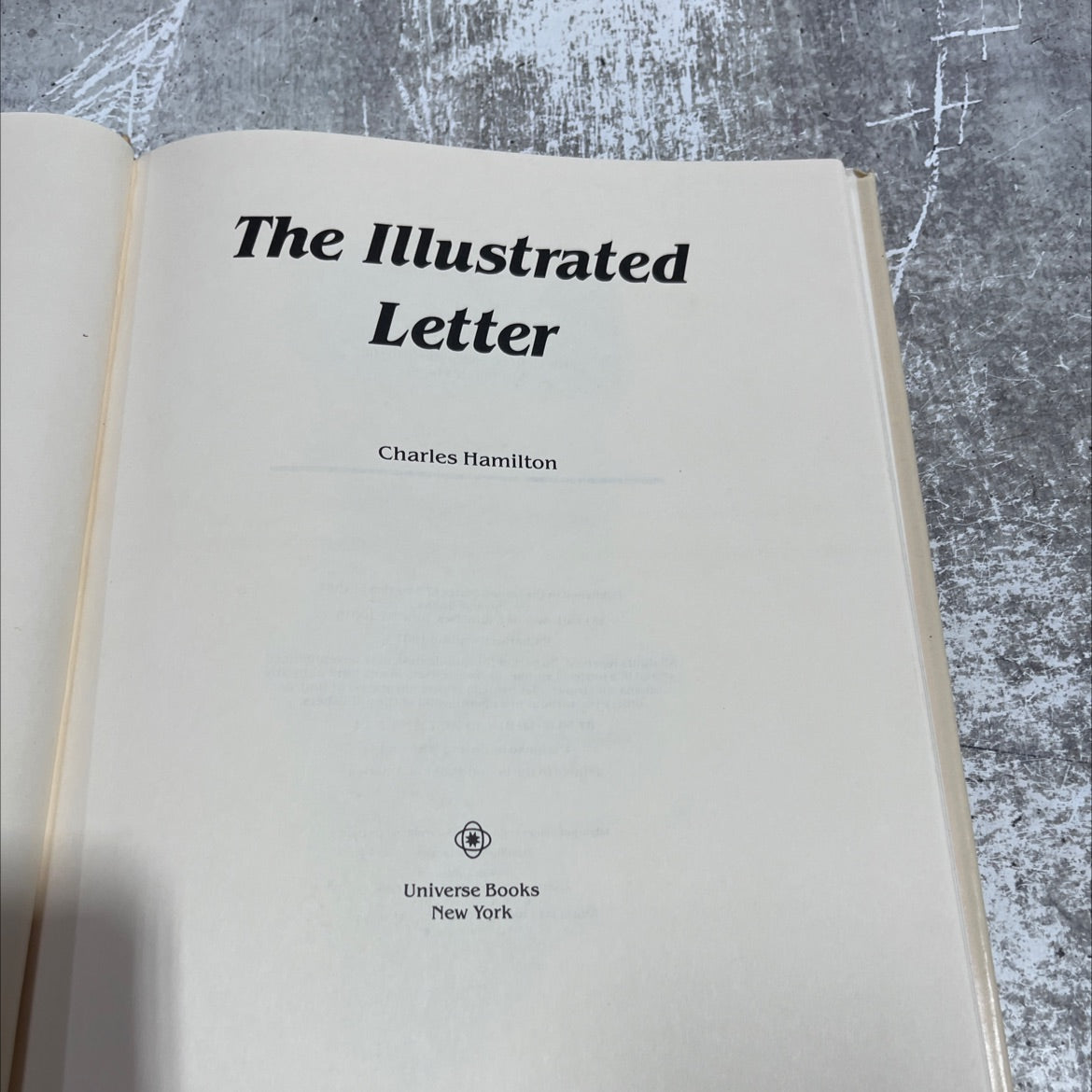 the illustrated letter book, by Charles Hamilton, 1987 Hardcover image 2