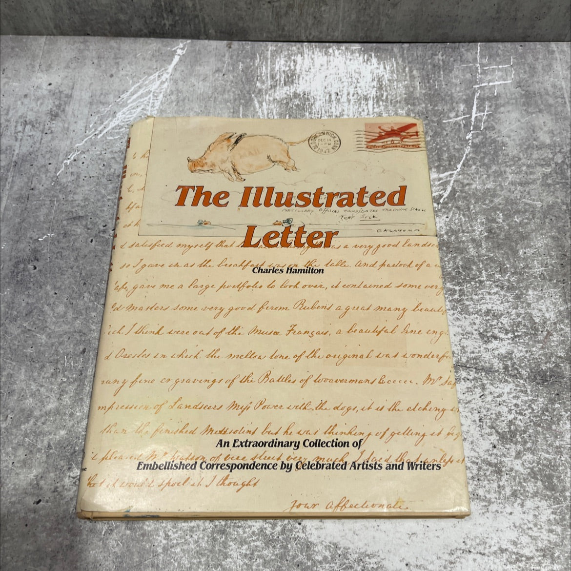 the illustrated letter book, by Charles Hamilton, 1987 Hardcover image 1