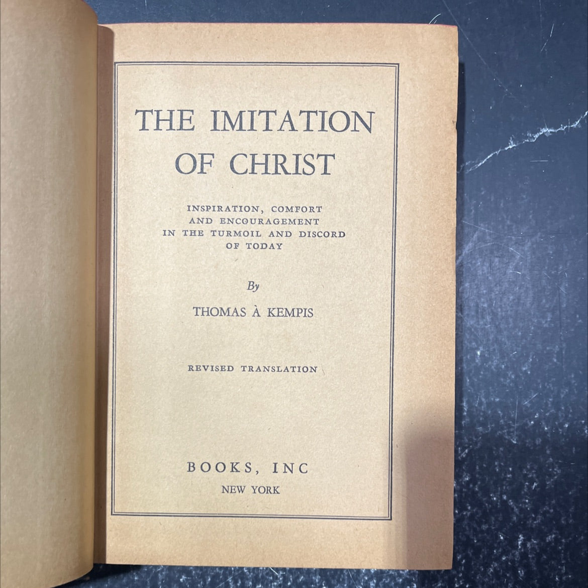 the imitation of christ inspiration, comfort and encouragement in the turmoil and discord of today book, by thomas à image 2