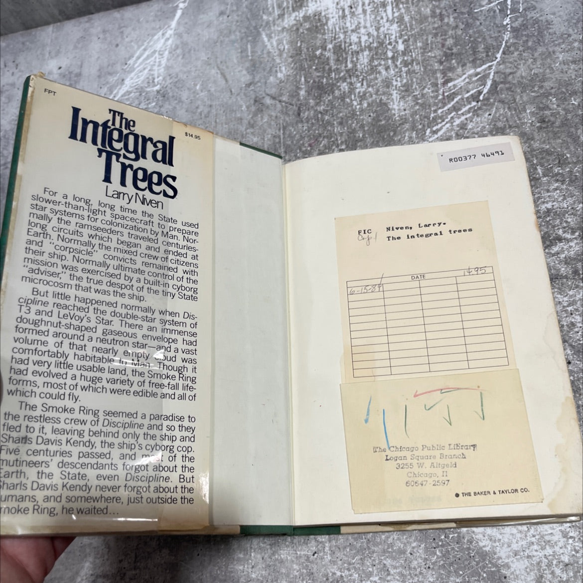 the integral trees book, by larry niven, 1984 Hardcover image 4