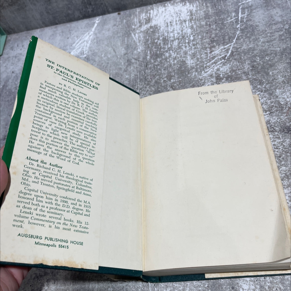 the interpretation of st. paul's epistles to the galatians to the ephesians and to the philippians book, by r. c. h. image 4