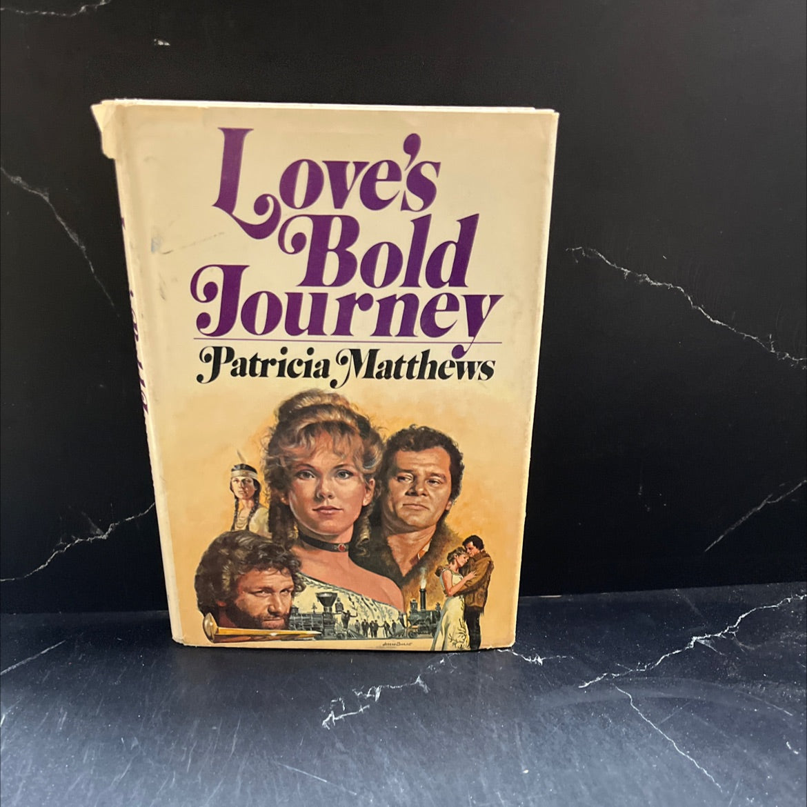 the iron horse love's bold journey book, by patricia matthews, 2010 Hardcover image 1