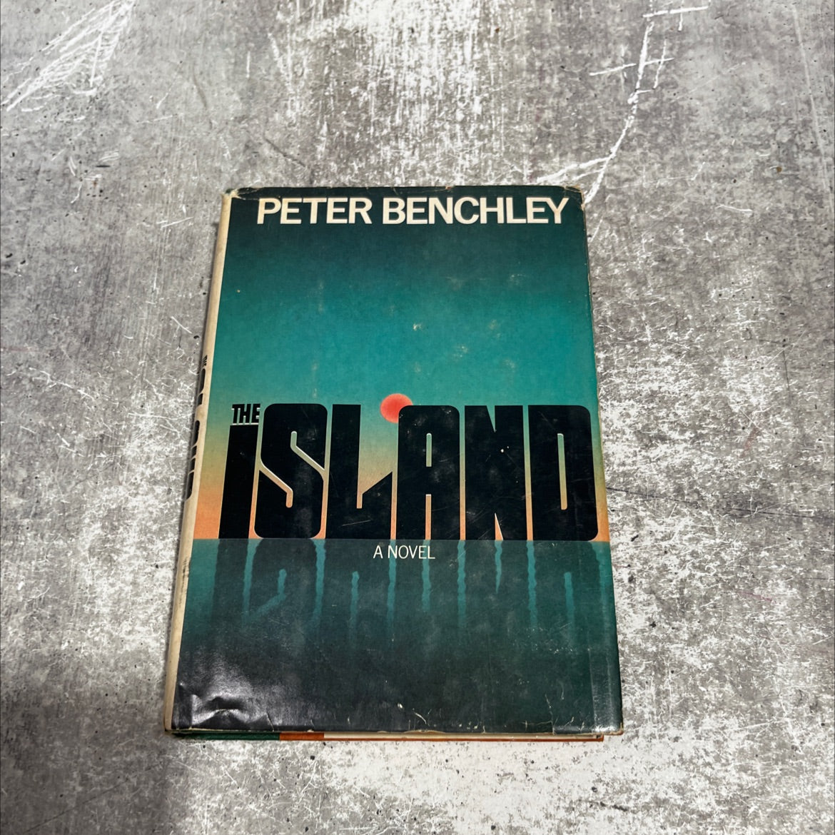 the island book, by peter benchley, 1979 Hardcover image 1
