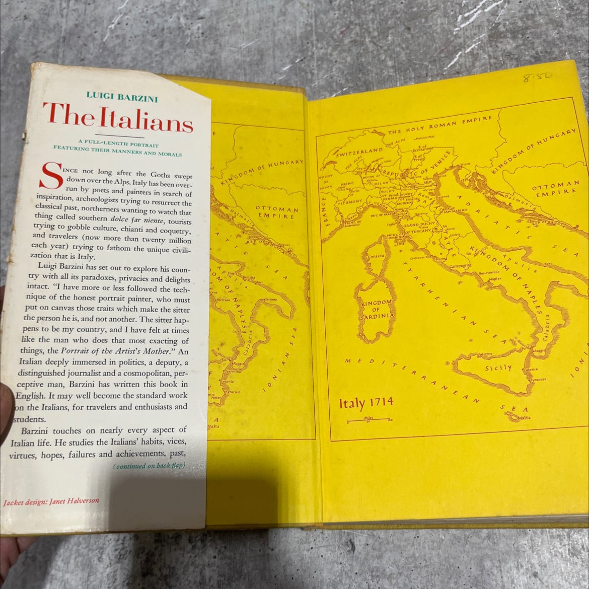 the italians book, by luigi barzini, 1964 Hardcover image 4
