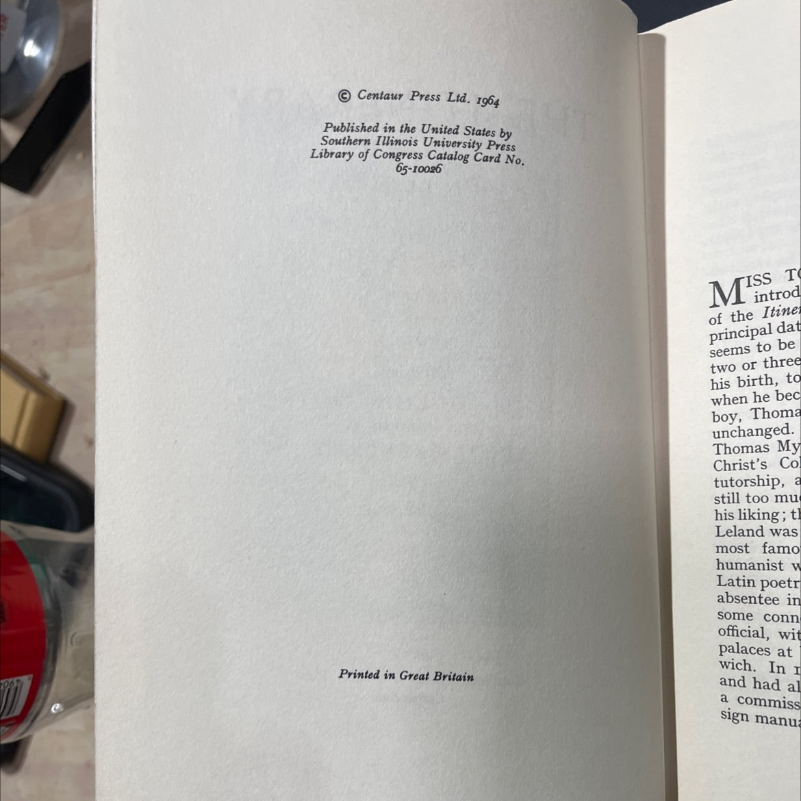 the itinerary of john leland in or about the years 1535-1543 parts i to iii book, by john leland, 1964 Hardcover image 3