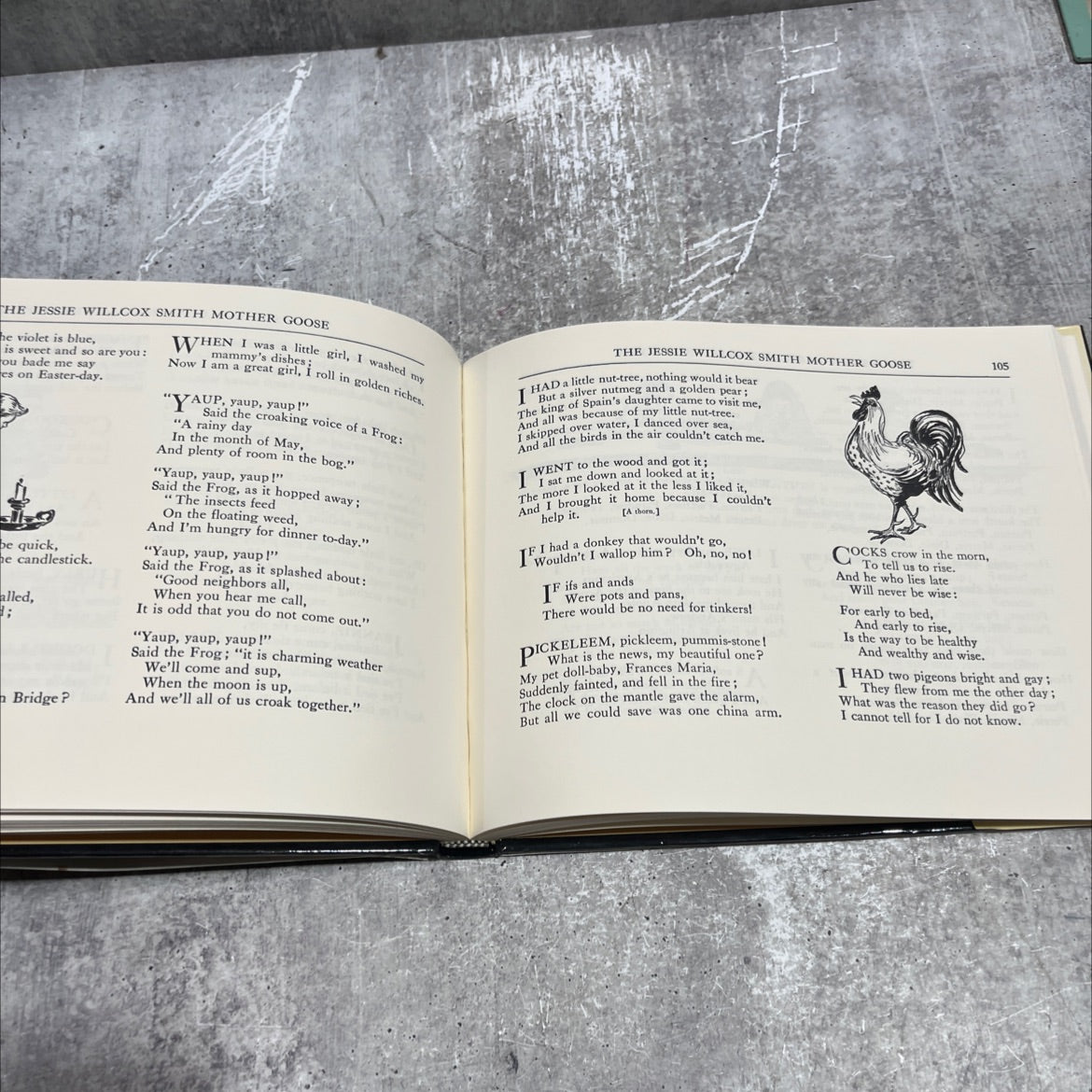 the jessie willcox smith mother goose book, by Jessie Willcox Smith, 1986 Hardcover image 4