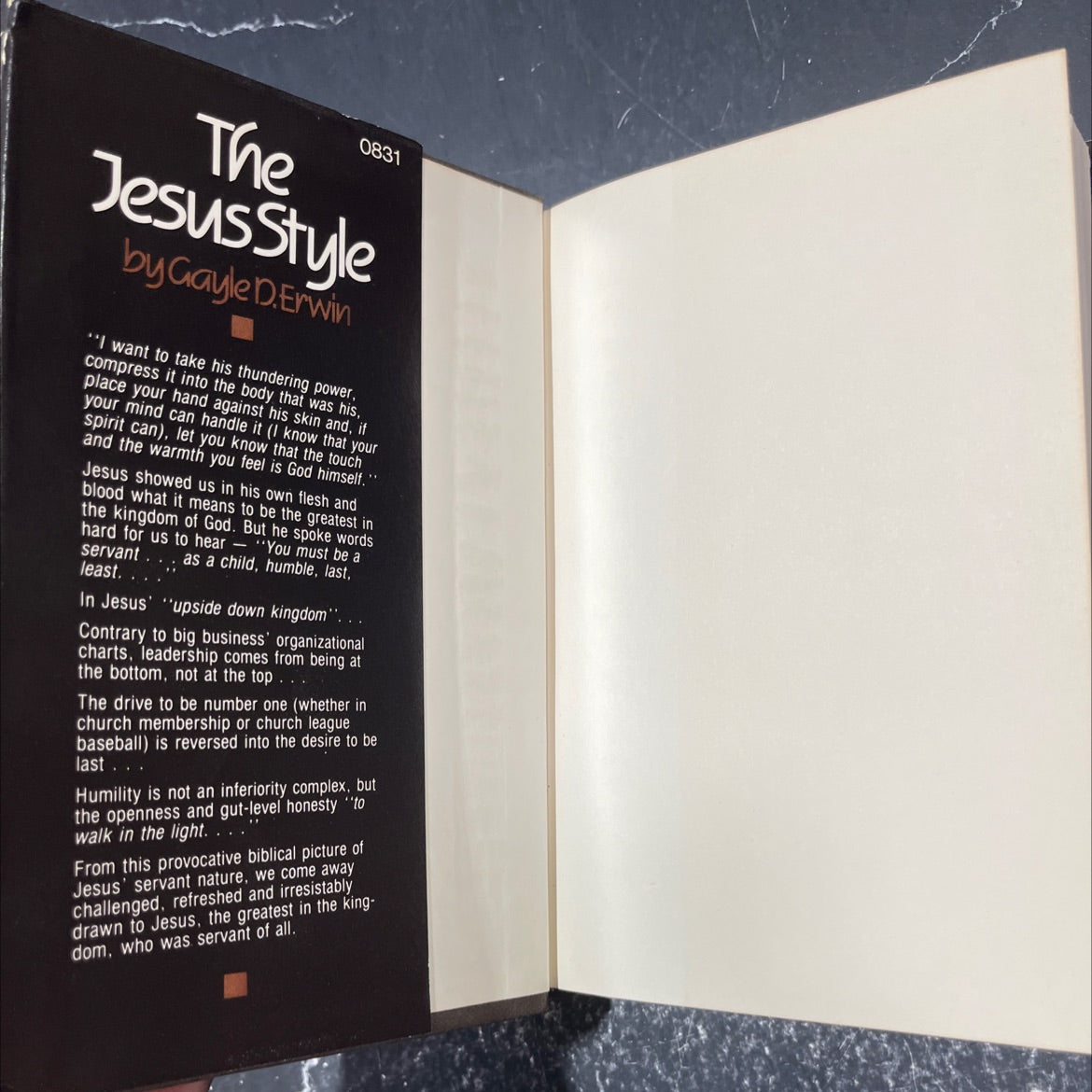 the jesus style book, by gayle d. erwin, 1983 Hardcover image 4