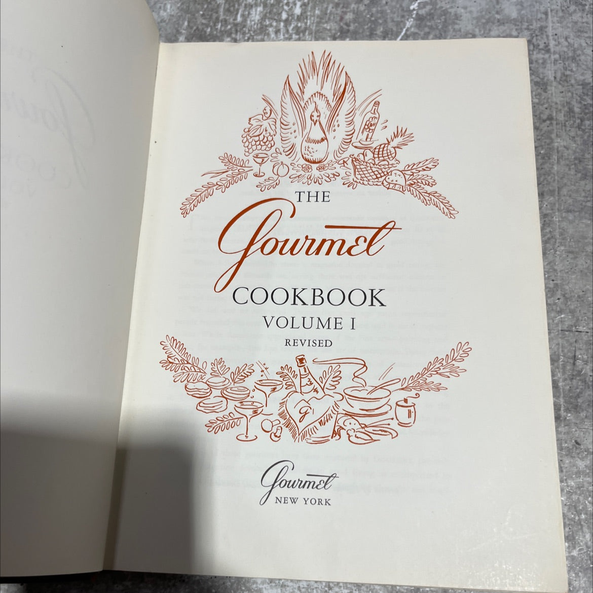 the jourmet cookbook volume i revised book, by gourmet, inc., 1965 Hardcover image 2